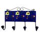 Blue Floral Ceramic Tiles Hooks-455